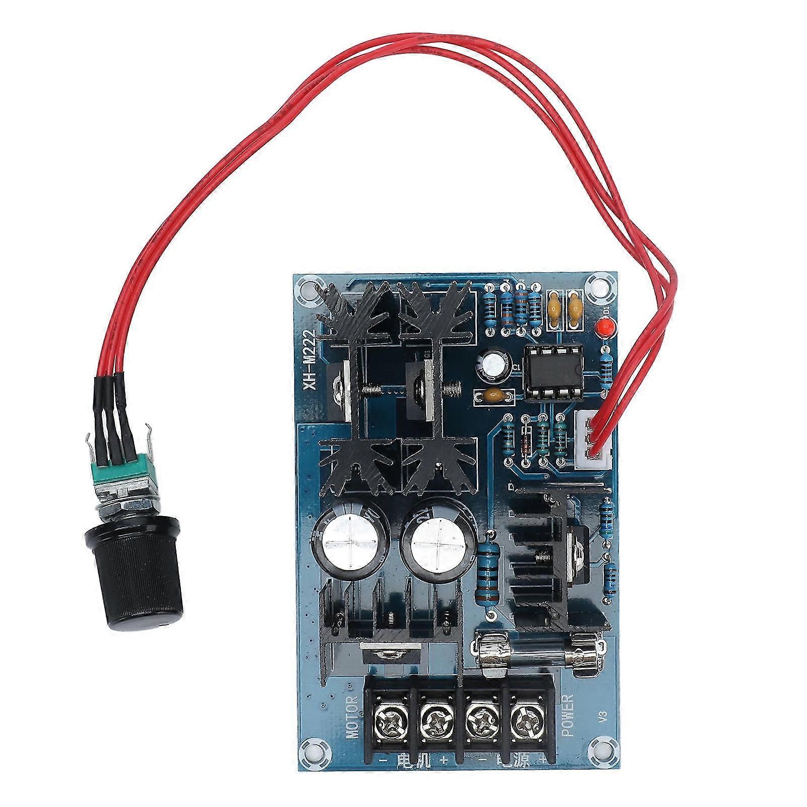 High Power DC Motor Controller Module PWM Governor 12-40V Voltage Regulator Board 20A 800W