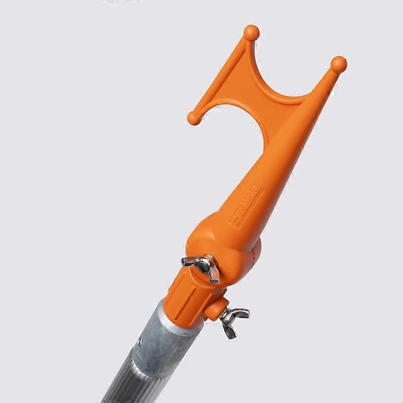 Adjustable Hook for Extension Poles - Hanging Solution for Bird Feeders, Lights & Pool Gear