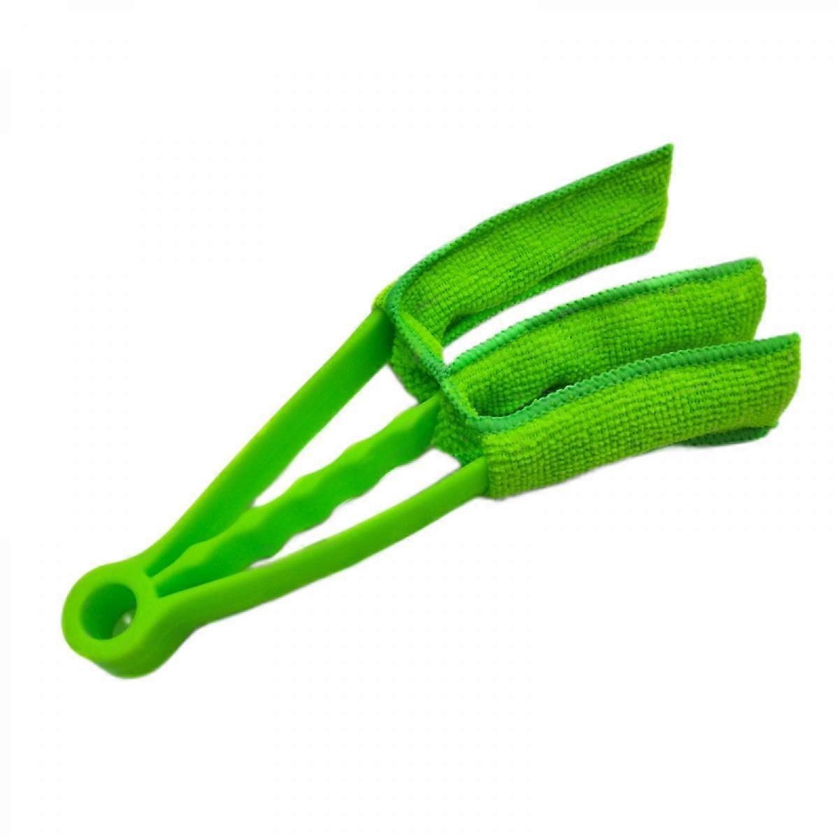 Car Air Vent Duster,Multipurpose Window Blind Brush Microfiber Cloth Dust Collector Cleaning Cloth Tool for Window Leaves Blinds