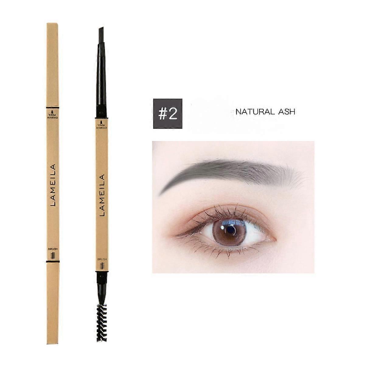 Eyebrow Pencil Longlasting Waterproof Durable Automaric Liner Eyebrow 5 Colors to Choose,Natural Eyebrows that Last For a Long Time