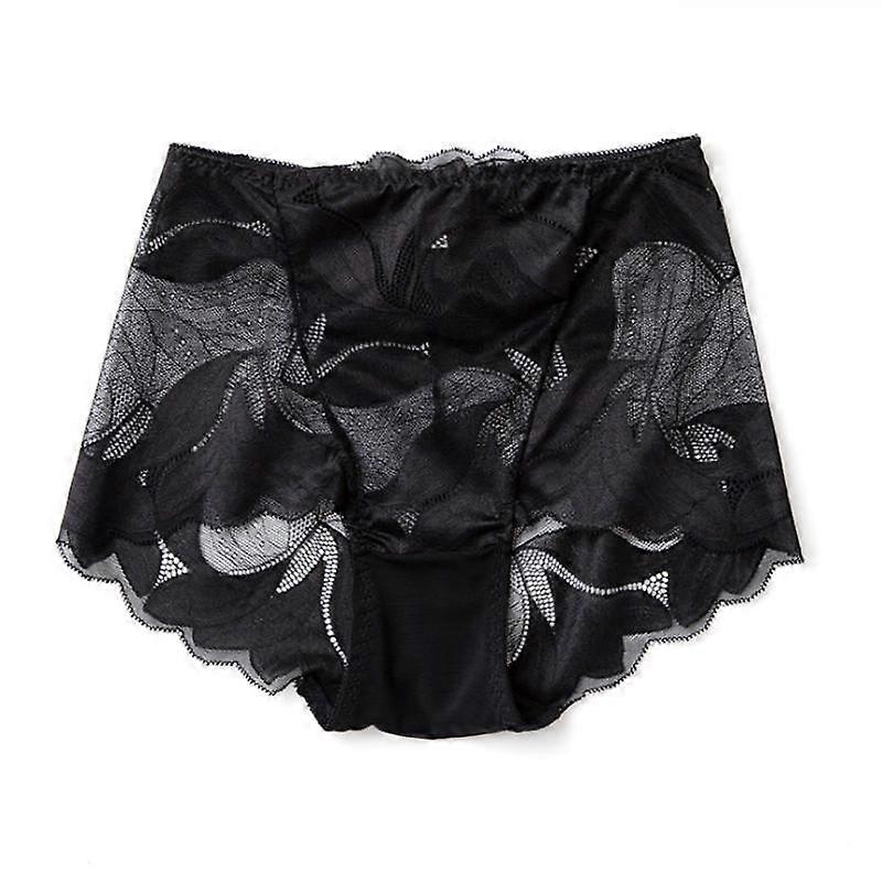 Women's Lace Seamless High Waist Briefs
