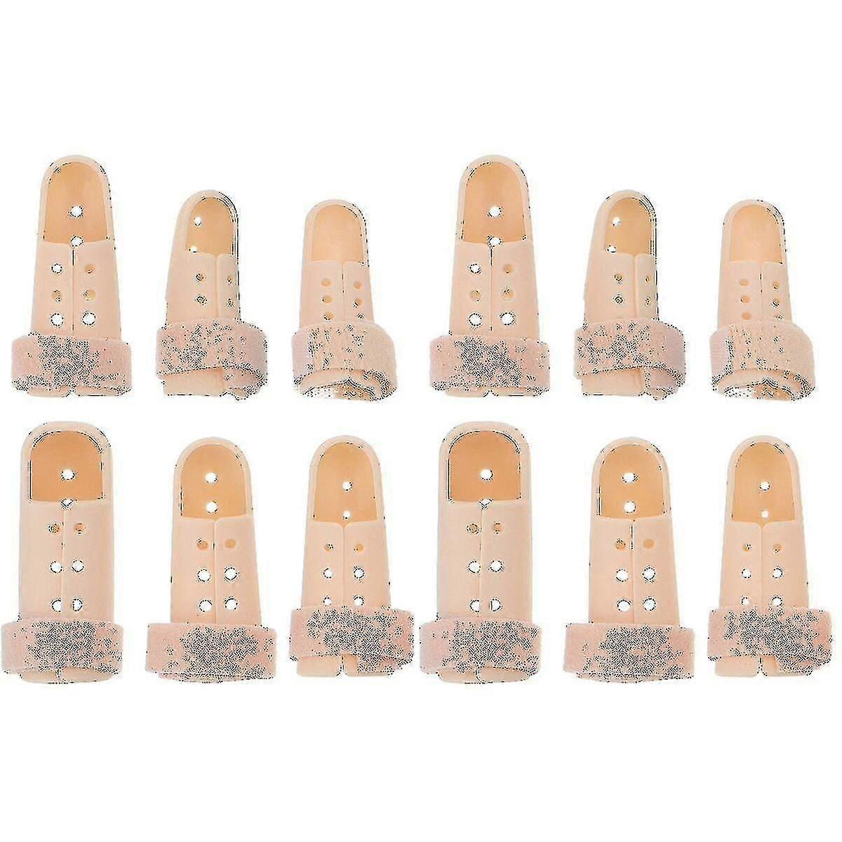 6 Pcs Wrist Splint Plastic Finger Splint Dynamic Finger Splint Finger Corrector Finger Splint Brace_fs