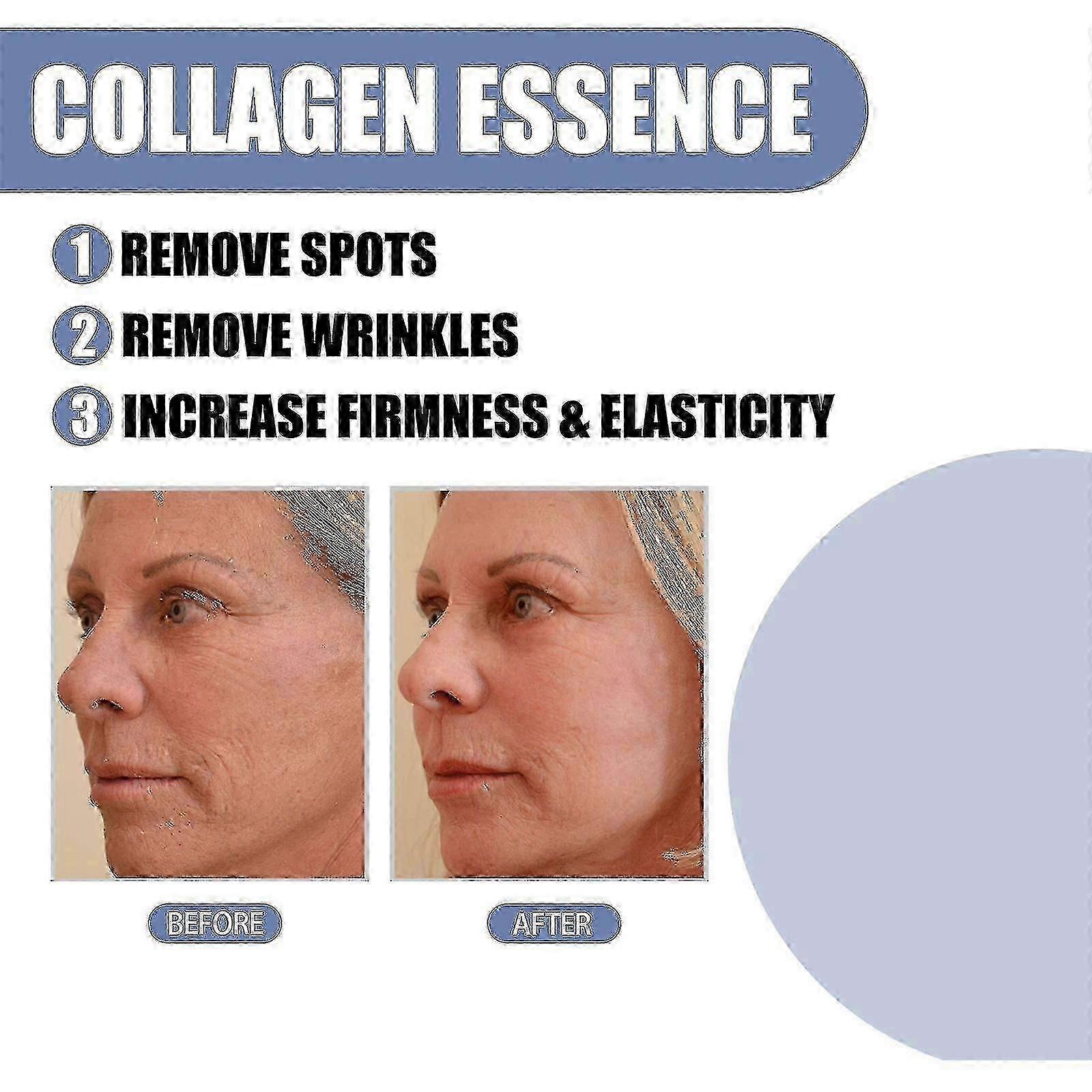 コラーゲンアンチリンクルセラム若返りと保湿マスクエッセンスの修復、若返り、引き締め、インプル