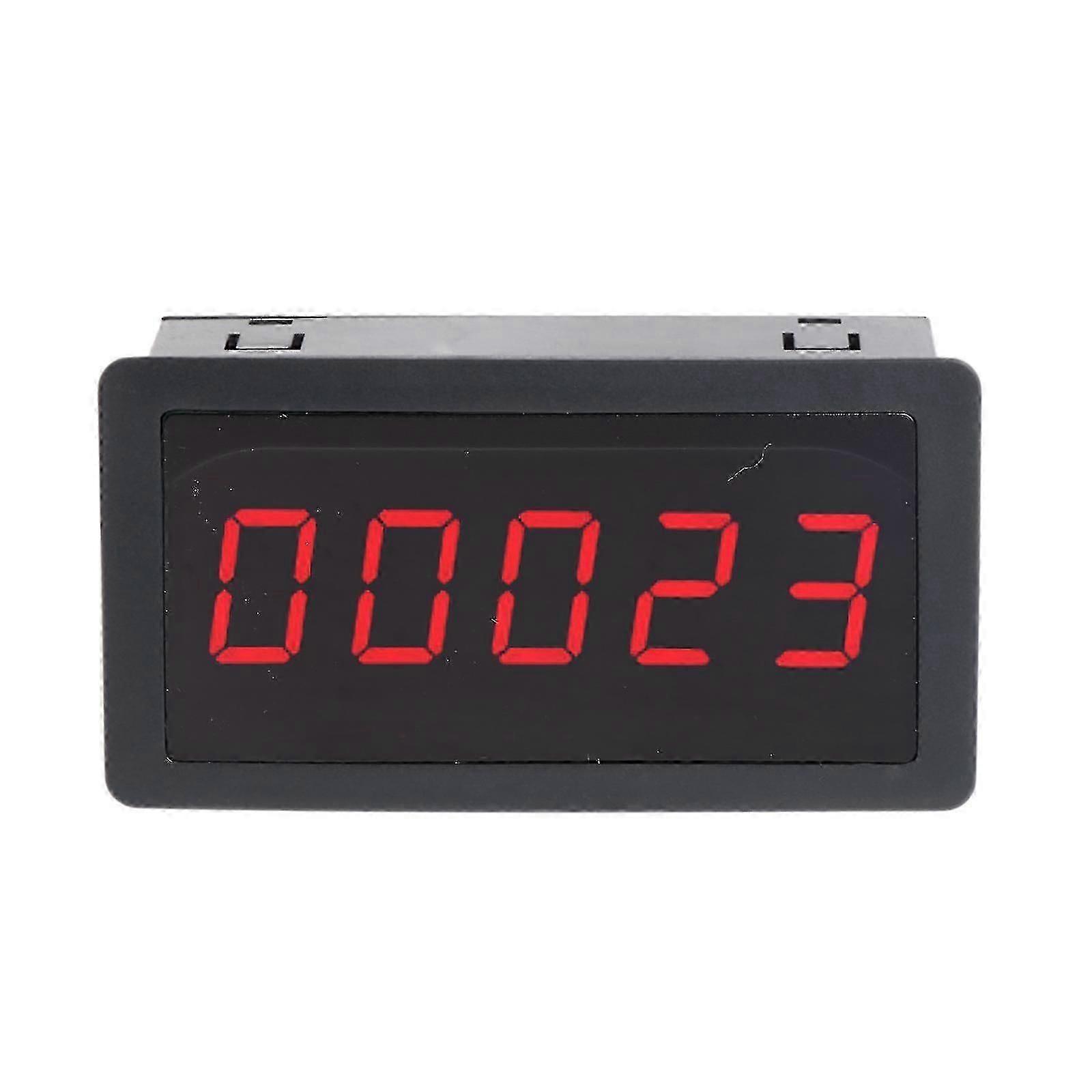 Plus Counter Panel Totalizer 0-9999 Digital Led Counter Panel Meter 5 Digits
