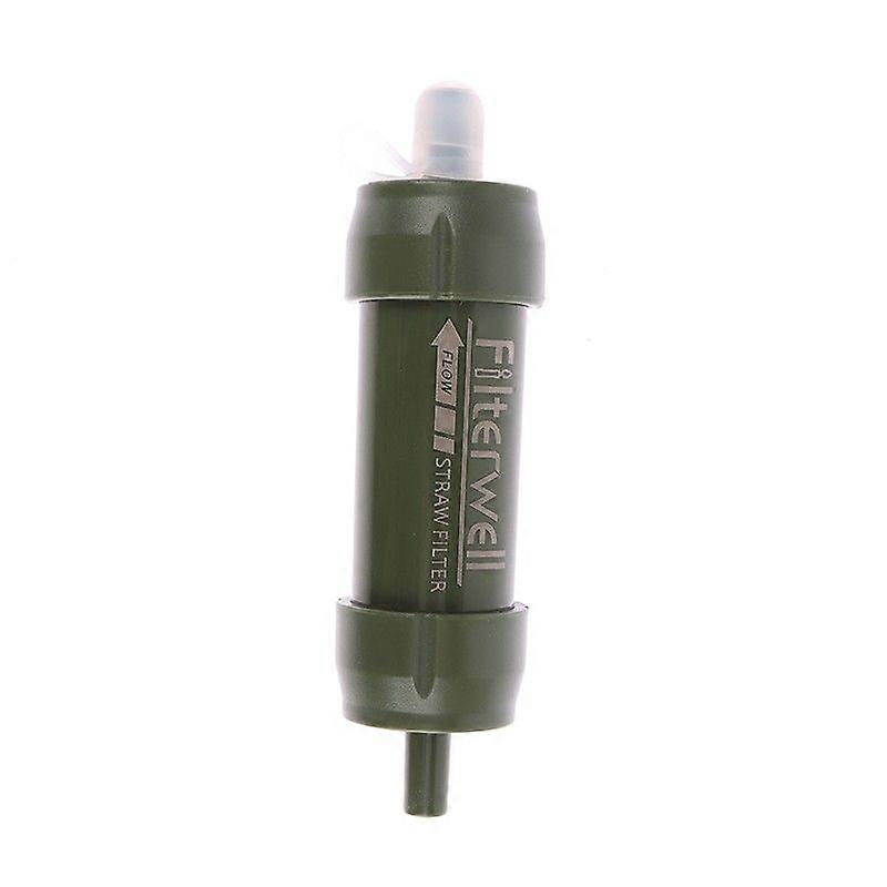 Outdoor Drinking Water Filtration Purifier Emergency Life Portable Survival Straw Water Filter Travel Camping Supplies