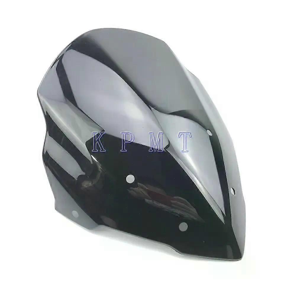 compatible forBAJAJ Pulsar AS200 AS 200 Black Motorcycle Windshield WindScreen MAXP