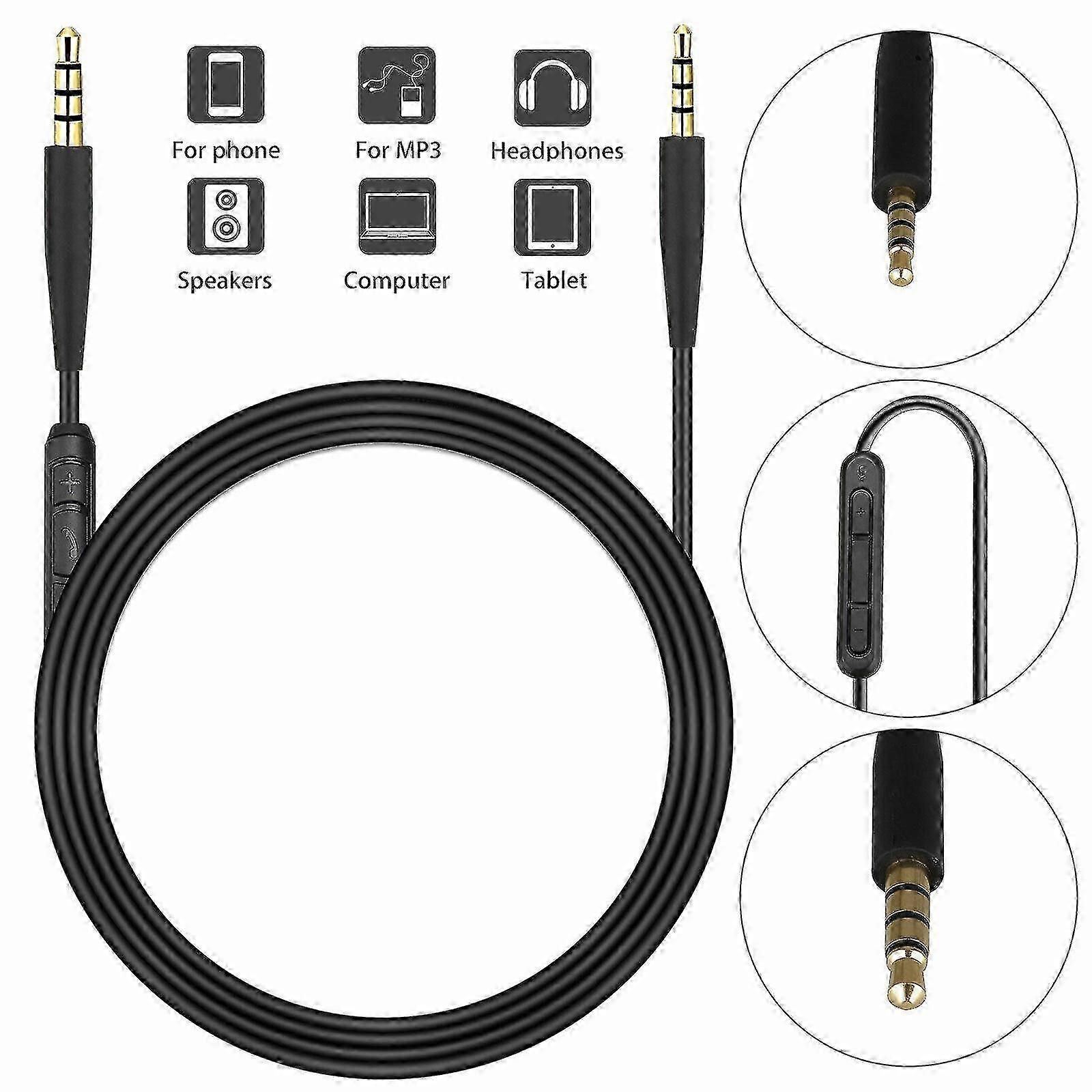 Replacement Audio Cable Cord for Bose Soundtrue/Soundlink Bose OE 2 Headphones f26