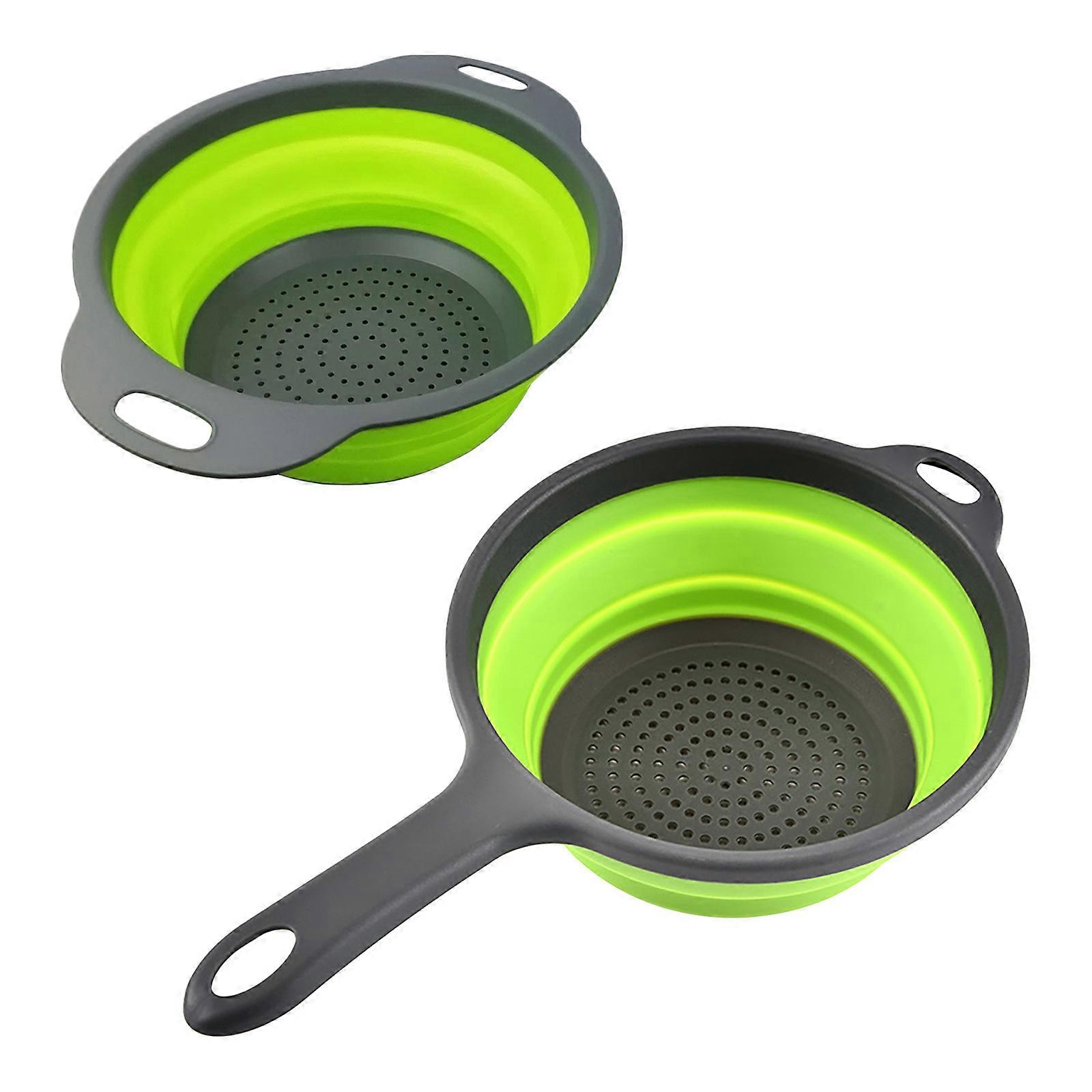 Colander Set Kitchen Colander Strainer Over Vegetable Fruit Household