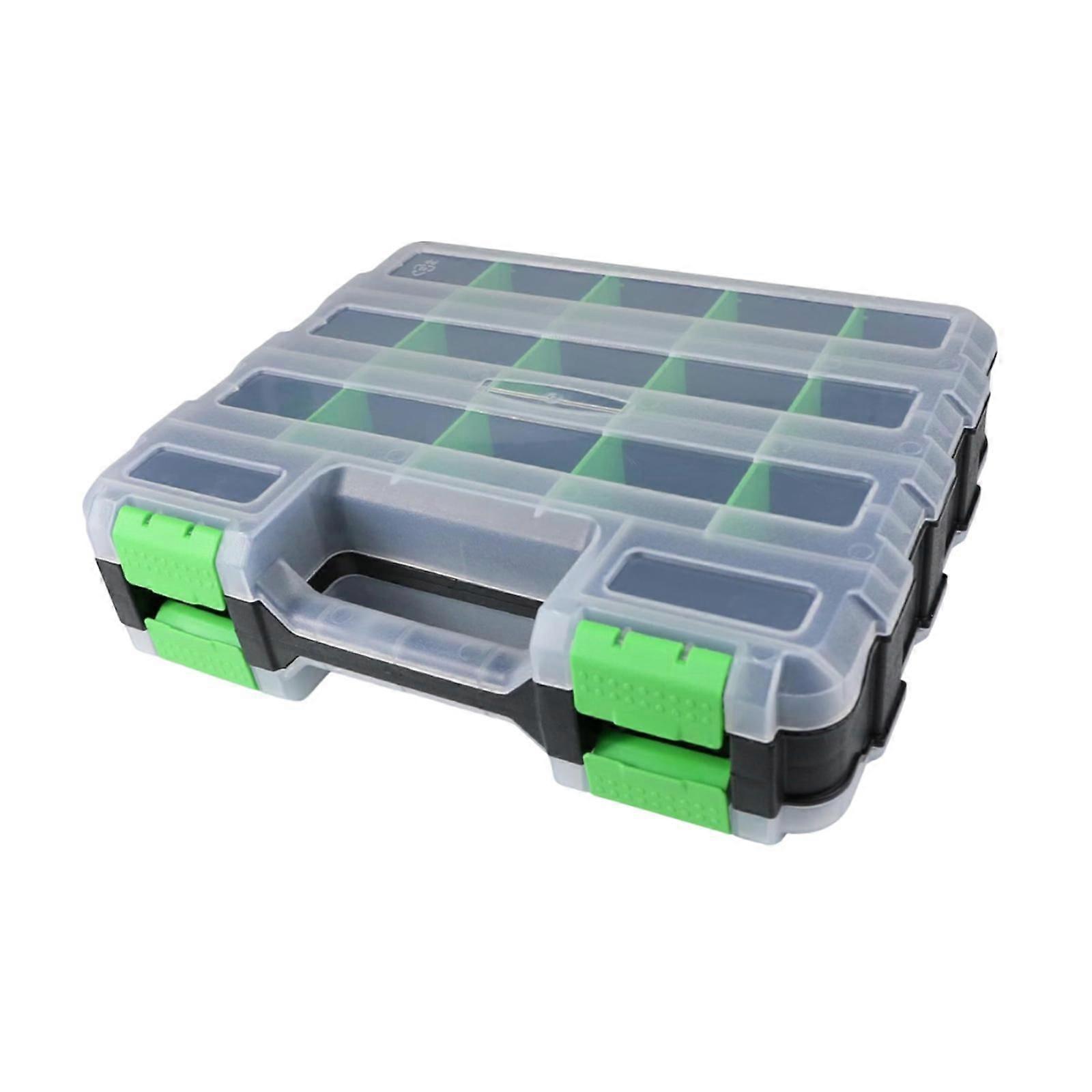 Attrezzi multiuso Organizer Box Attrezzatura da pesca Scatola per bulloni Dadi Elementi di fissaggio