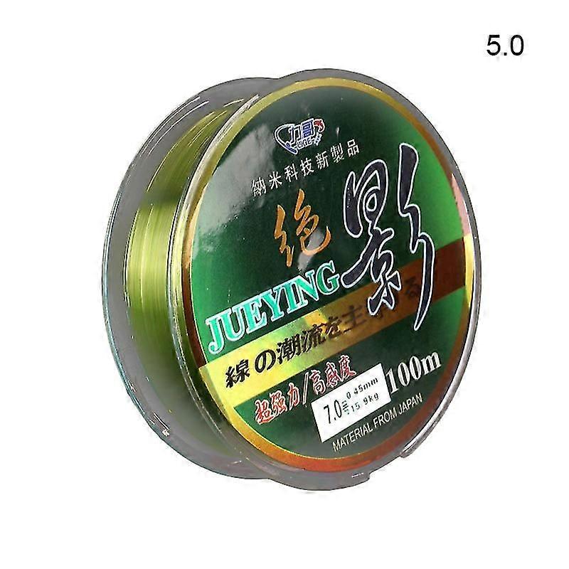 100m Nylon Fishing Line Super Strong Pull Cut Water Quickly Wear Resistant Bite Resistant Sea Rod