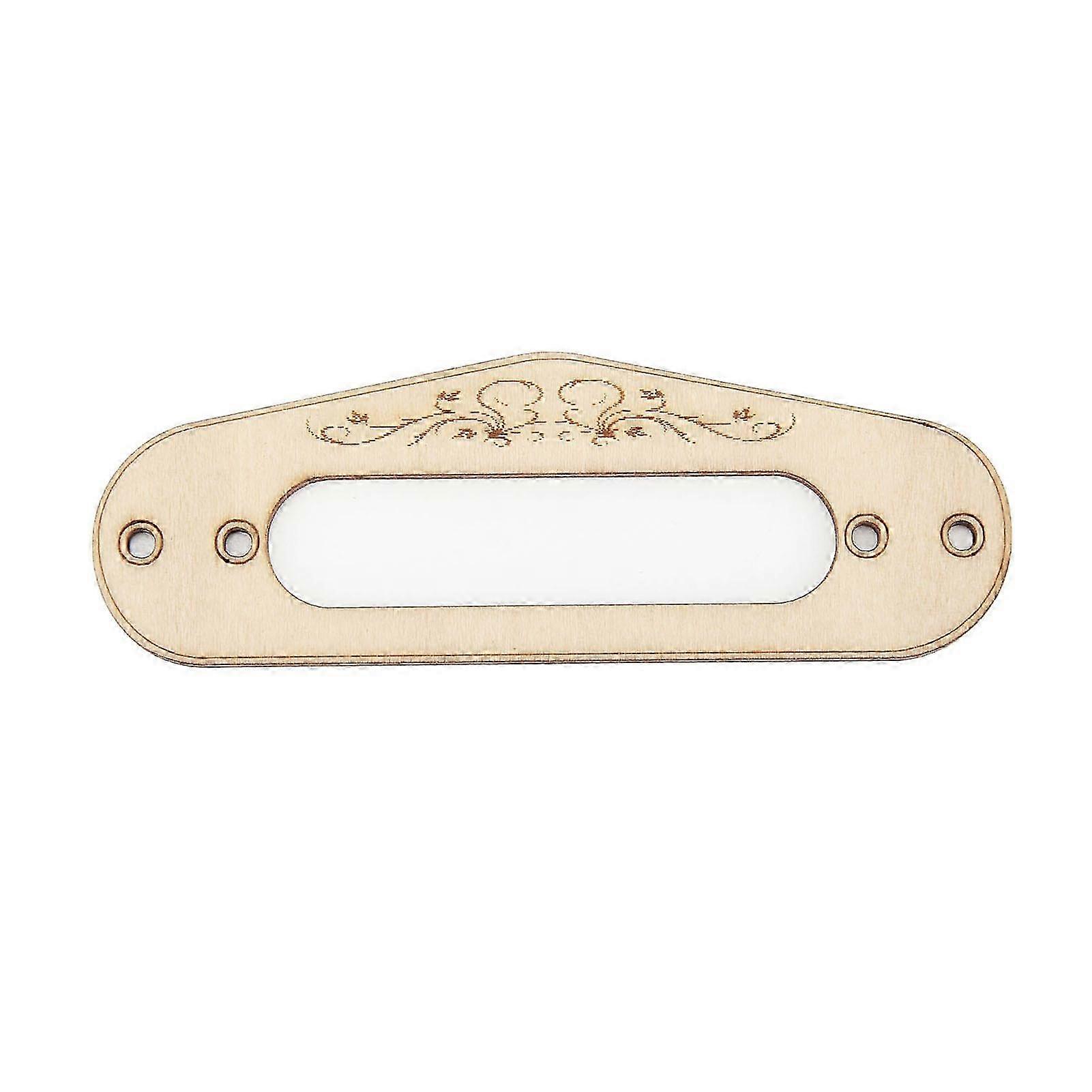 Guitar Pickup Frame Maple Wood Dual Coil Pick Up Mounting Ring Instrument Accessory