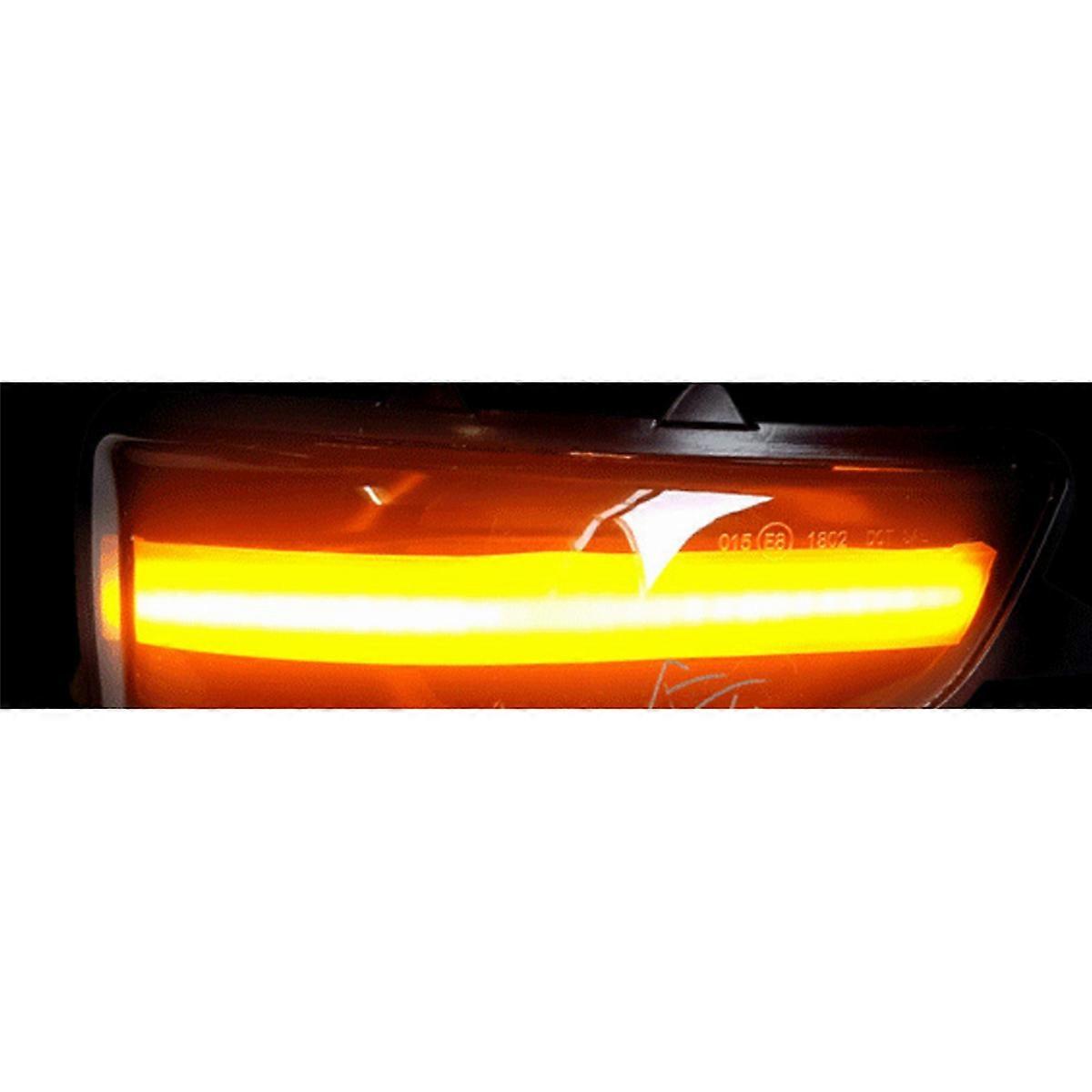 Car Dynamic Rearview Mirror Lamp Turn Signal Lights LED Indicator Lights for C30 C70 S40 V40 V50 V70 S60 S80
