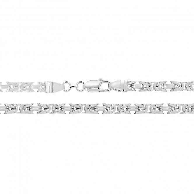 Acotis Silver Chain Square Byzantine G1045