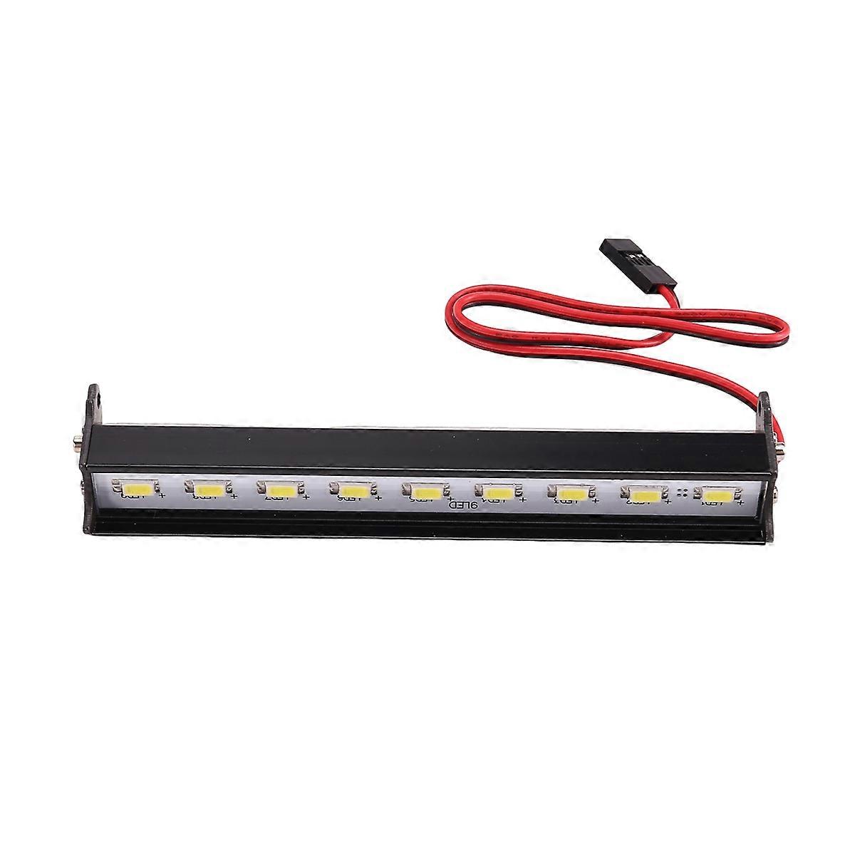 RC Car Roof LED Light Bar Adjustable Mode for 1/10 Crawler 115mm