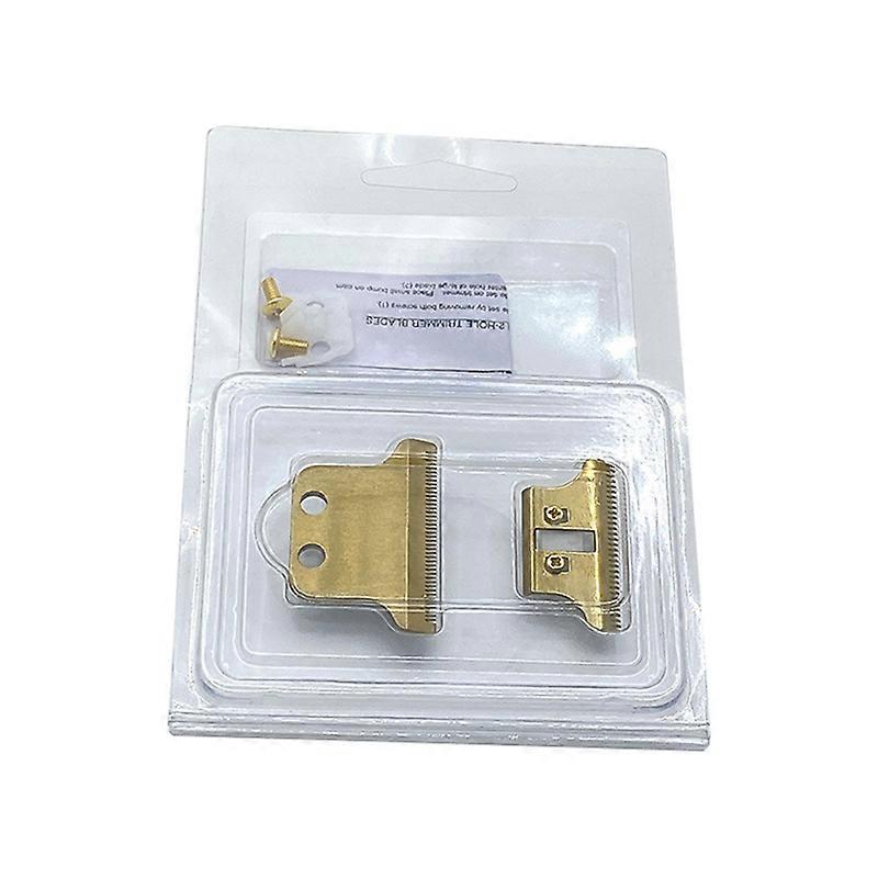 2-Hole Clipper Cutter Replacement Hair Trimmer Blades Gold