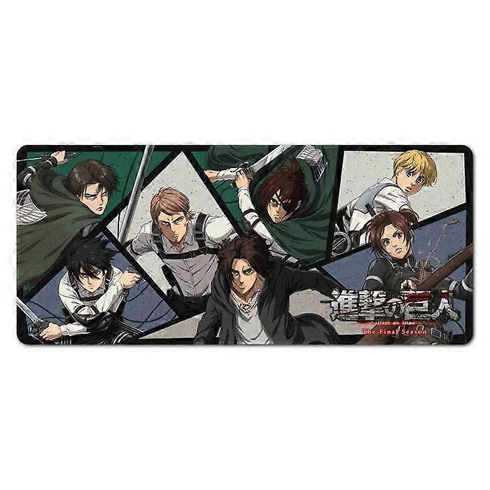 XL Mouse Pad - ERIK EDITORES - Attack on Titan - High Density - Waterproof - Non-Slip