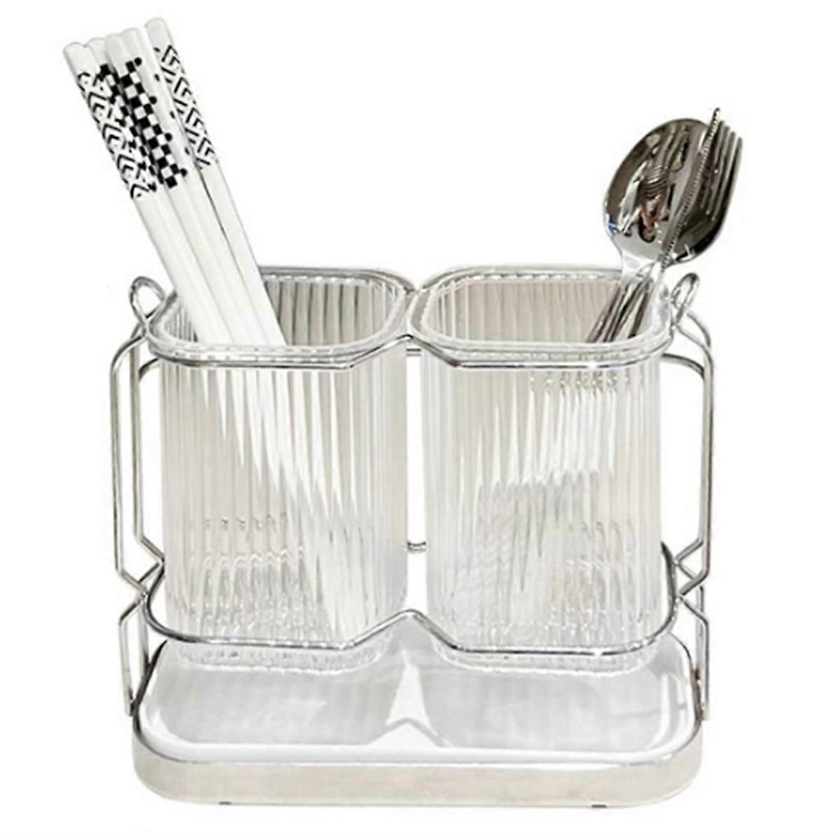 C-Toothbrush Holders for Bathroom, 2 Cup Toothbrush Holder, Removable