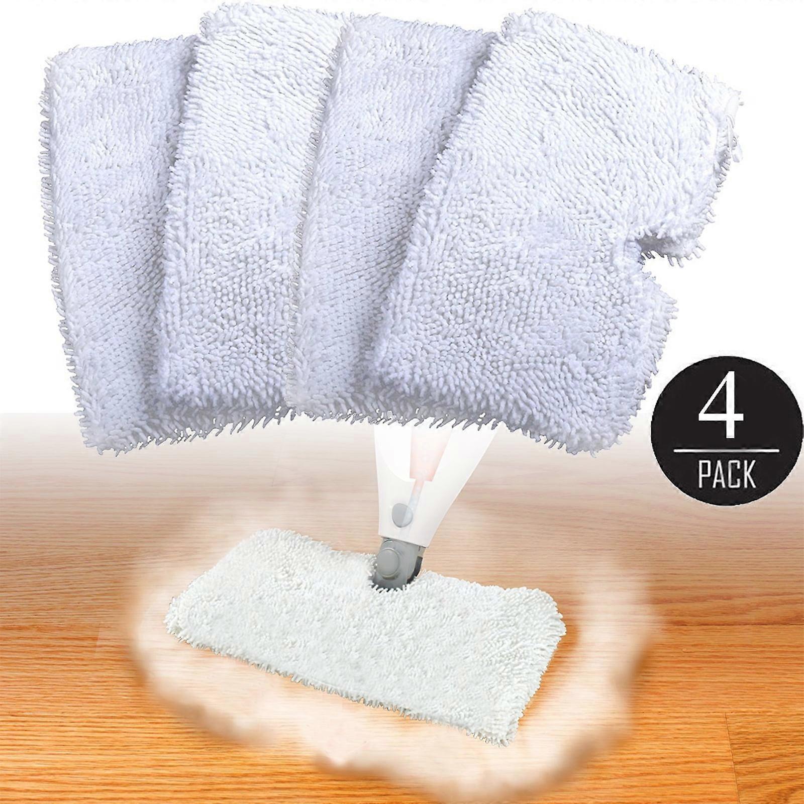 Microfiber Steam Mop Pads, Hook & Loop Design, Multipurpose Cleaning Pads, Velcro System