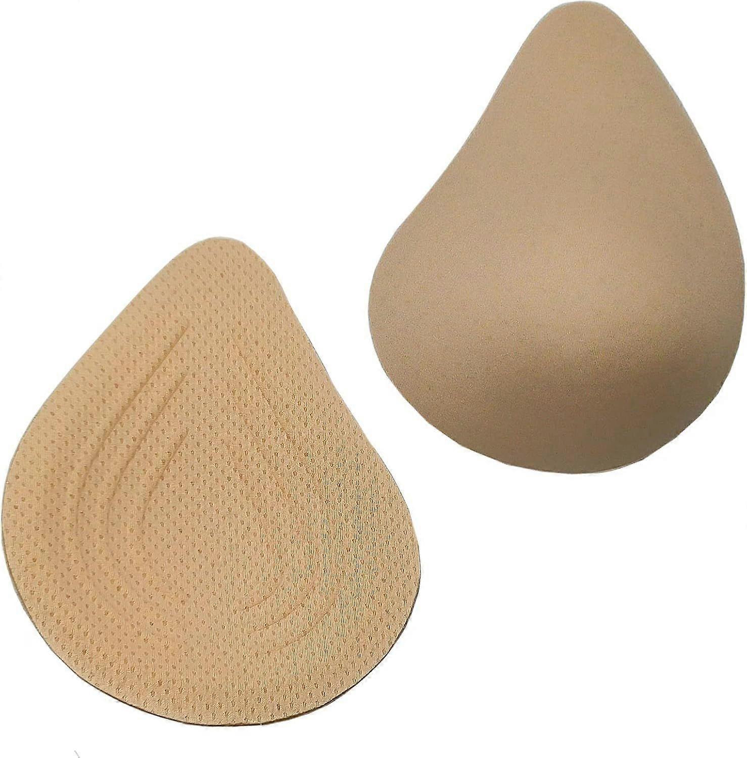 Cotton Mastectomy Breast Prosthesis Breast Forms Bra Insert Pads Light-weight