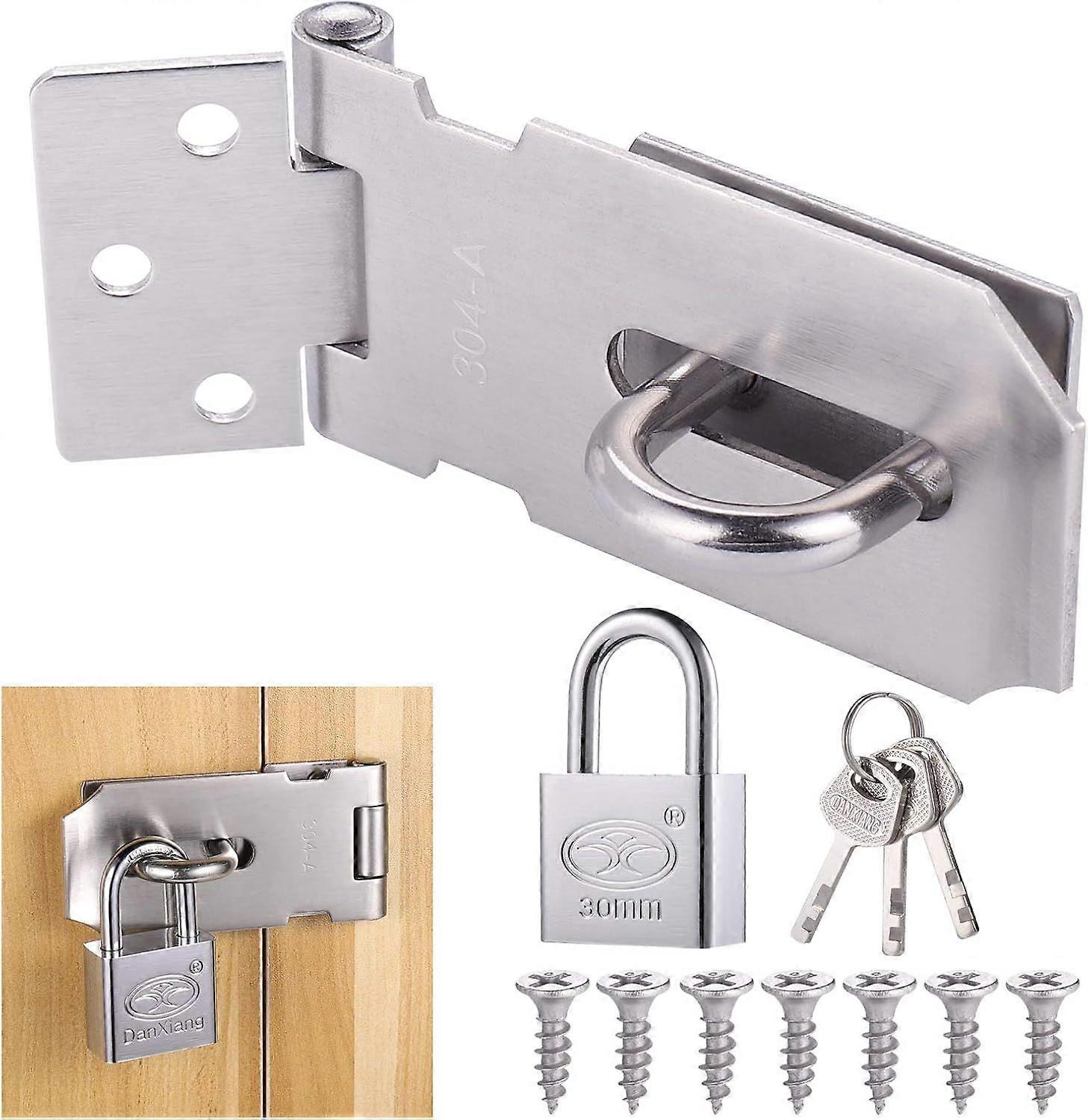 Stainless steel padlock sets