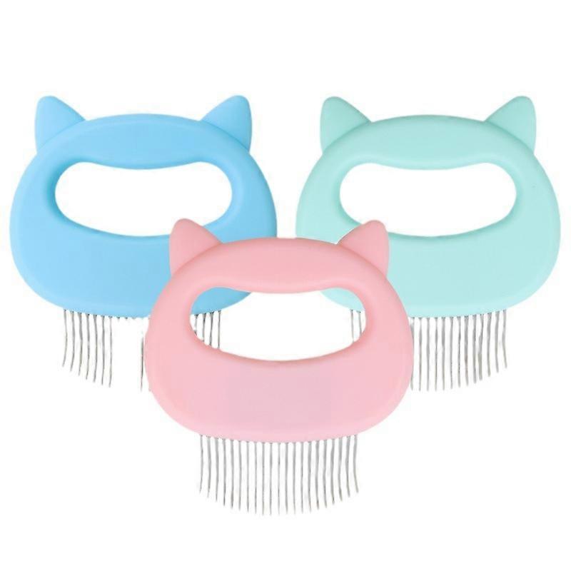 Cat Scan Pet Pet Cat Cat Short and Long Feathery Massage Shell combed Soft Hair Shed Brush