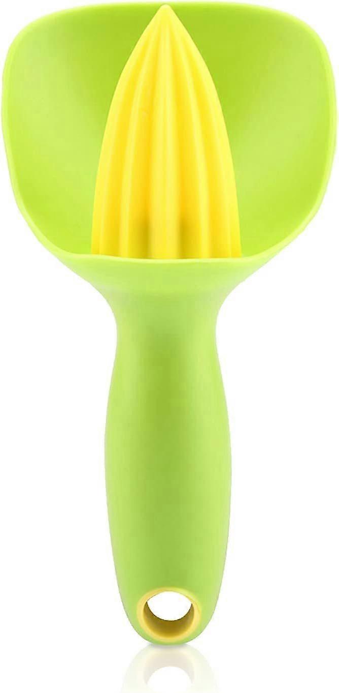 Ergonomic Lemon Squeezer, Mini Manual Manual Squeezer for Household Kitchen Tools(Green)