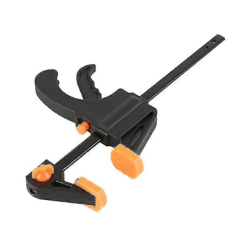 5pcs Spreader Work Bar Clamp F Clamp Gadget Tool Diy Hand Speed Squeeze Quick Ratchet Release Clip Kit 4 Inch Wood Working Tool