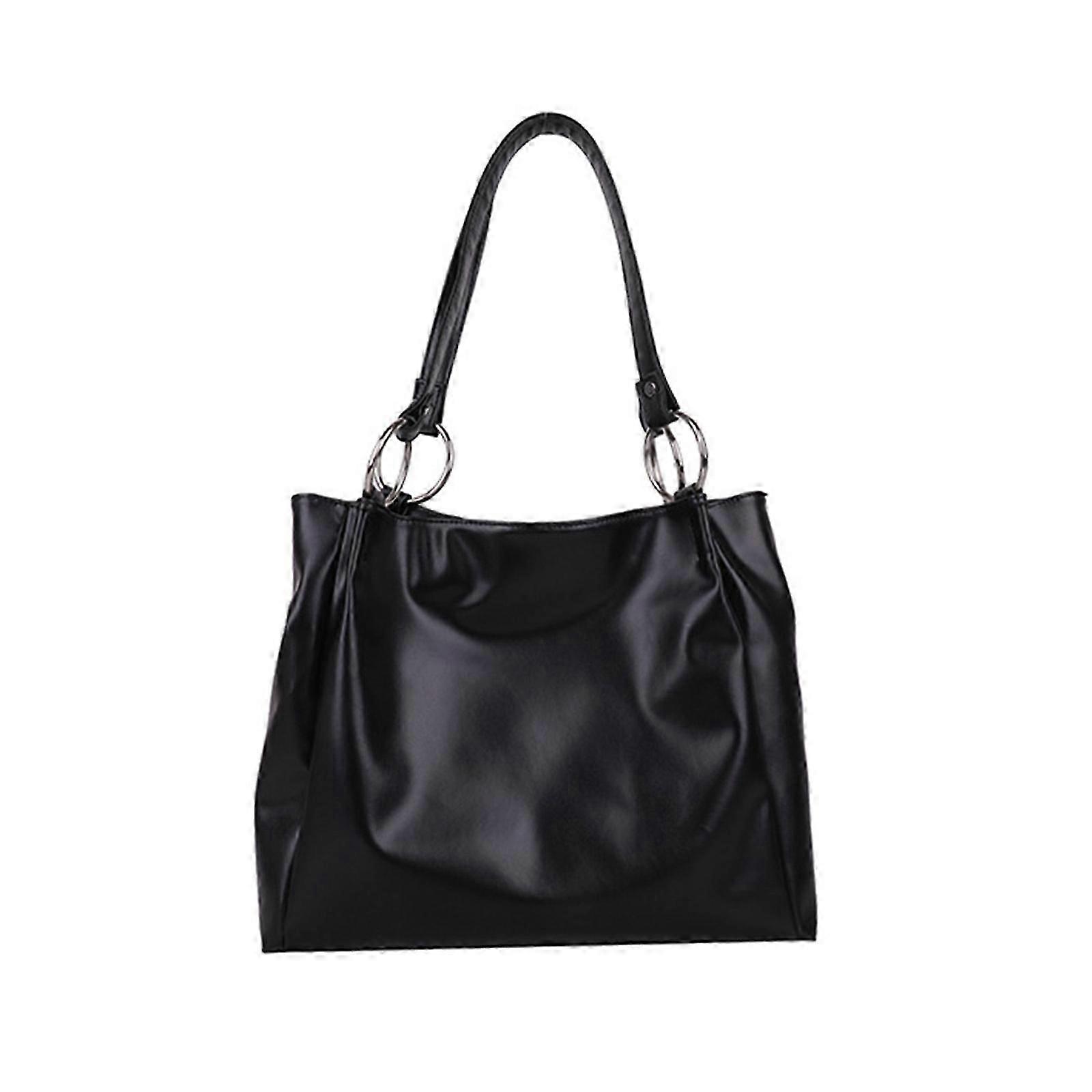 Sleek and Functional PU Handbag Japanese and Korean Inspired Design Shoulder Bag  Yellow