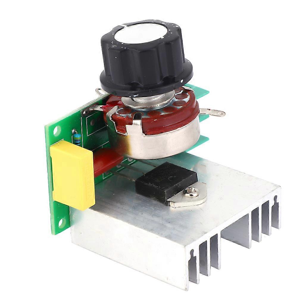 Motor Speed Controller 0-220VAC Adjustable Thyristor Voltage Regulator 4000W