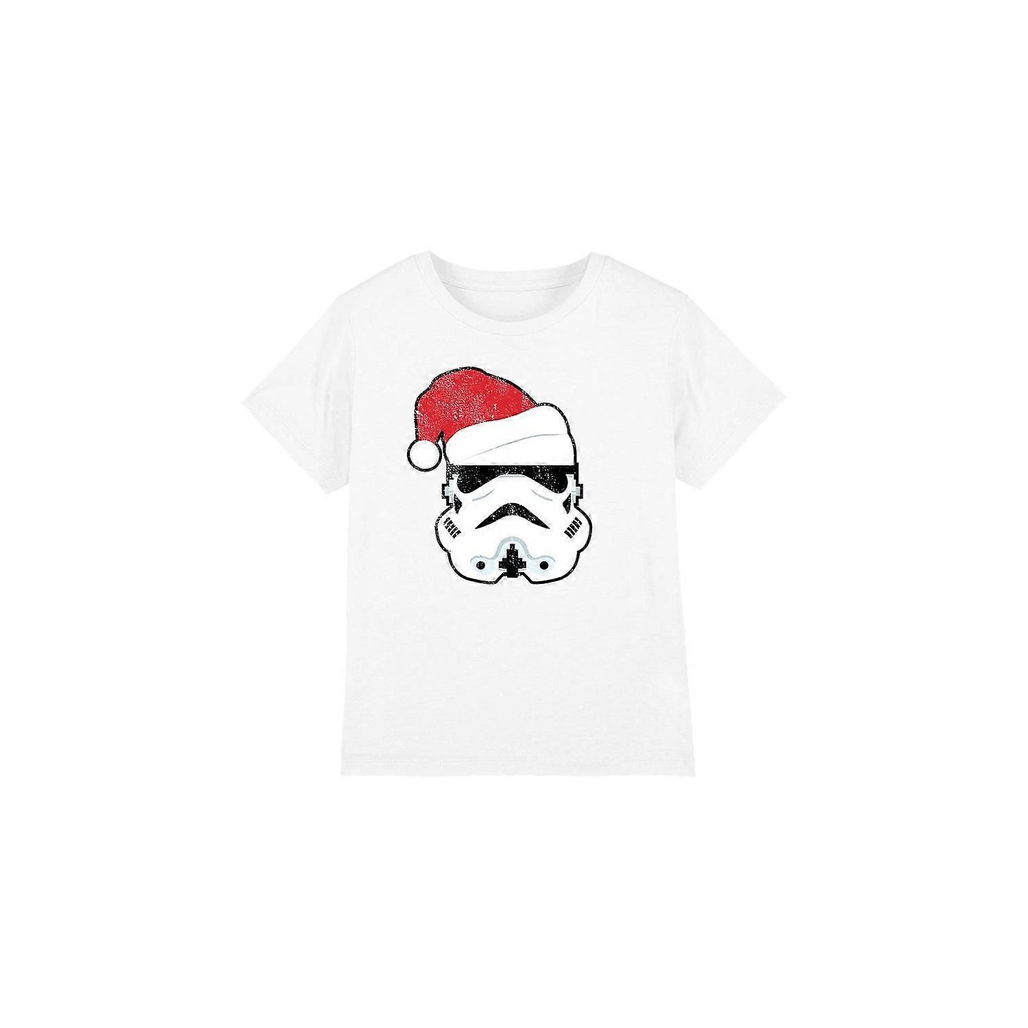Star Wars Dětské/dětské tričko Stormtrooper Santa
