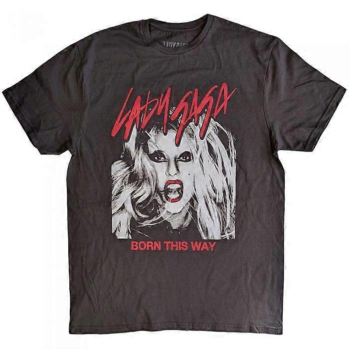 Lady Gaga Unisex Adult Born This Way Photograph T-Shirt