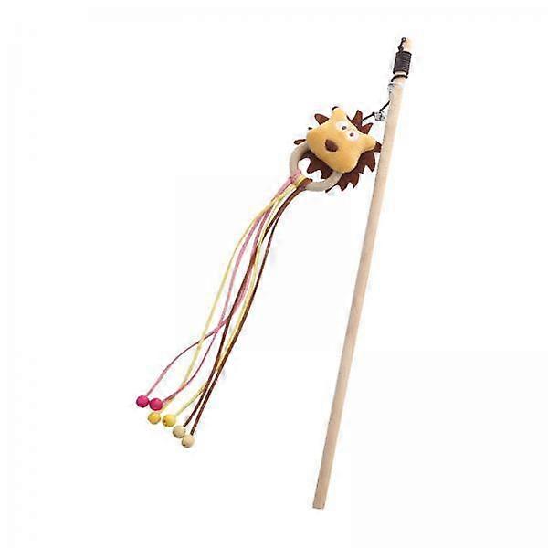6x Cat Teaser Toy Cat Toy Catcher Exerciser Interactive Cat Toy with Bells for