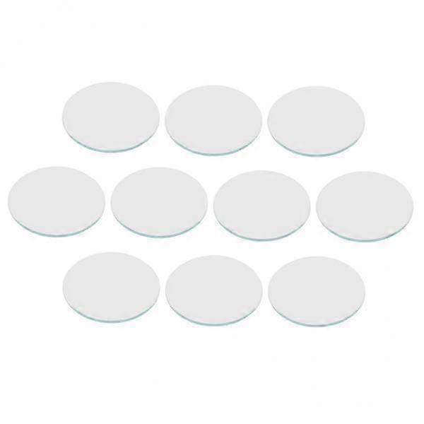 2x 10 Pcs Clear Arched Mineral Spare Part Watchmaker