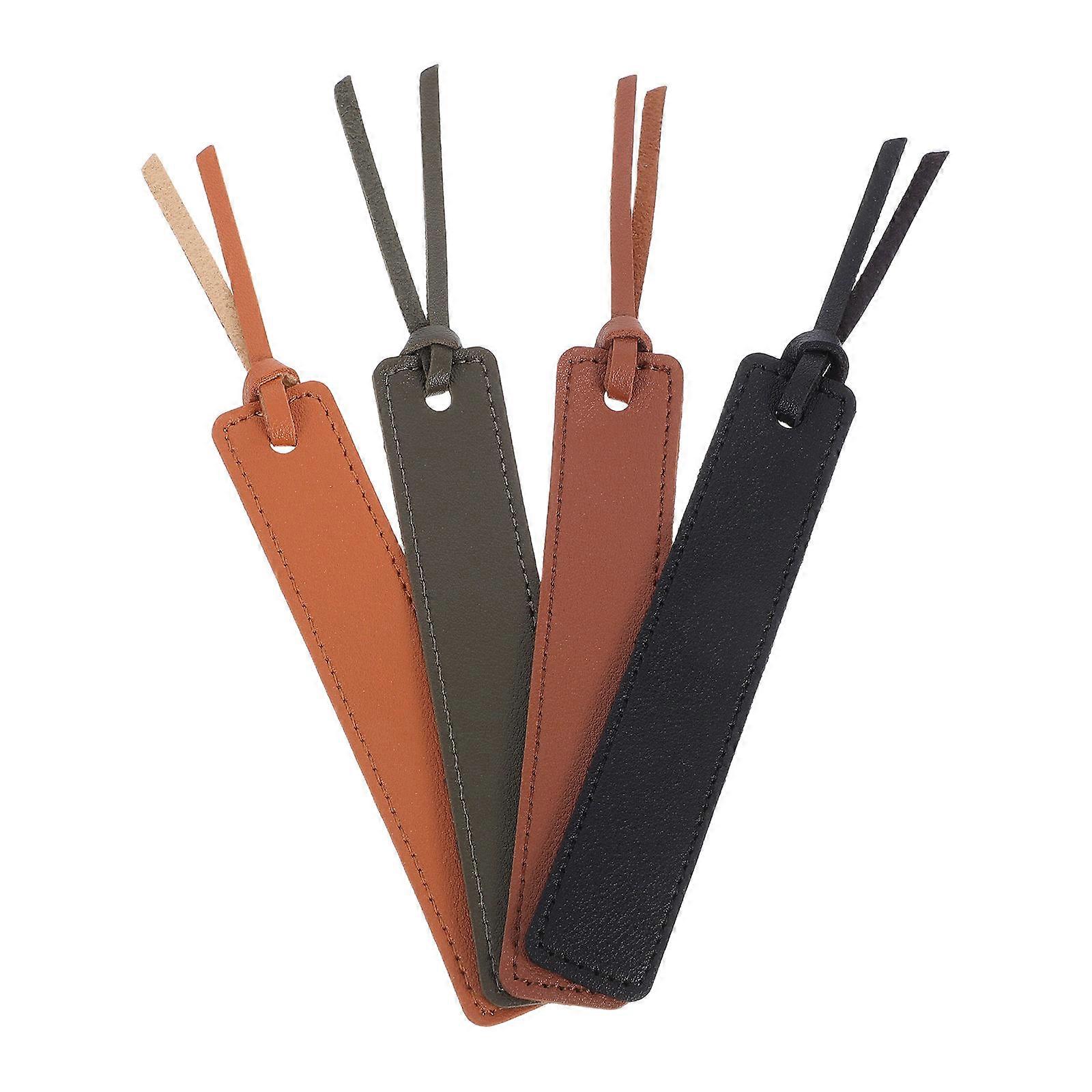 Quality Leather Page Markers for Men, Enhance Your Reading Experience