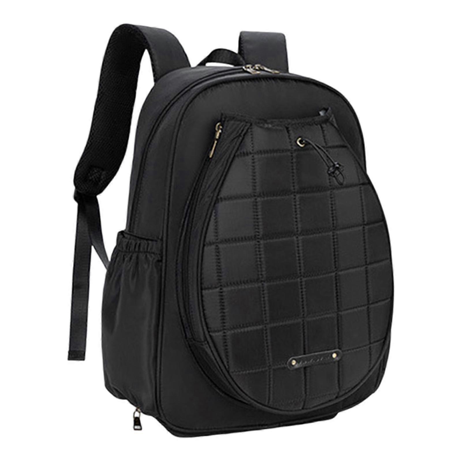 Kids Tennis Backpack Racket Storage Bag Black