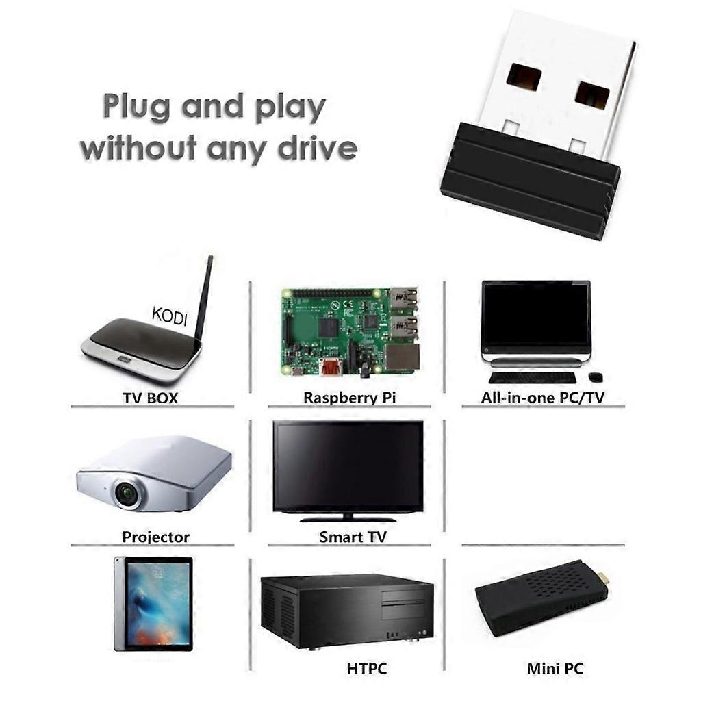 2.4Ghz h18 Mini Wireless Keyboard Full Screen Air Mouse Touchpad Qwerty Keyboard Rechargeable Remote Control Multicolor