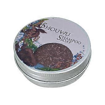 Haarverdonkerende shampoo bar, Shouwu haarzeep, shampoo bar voor zwart en dik haar om haargroei te bevorderen