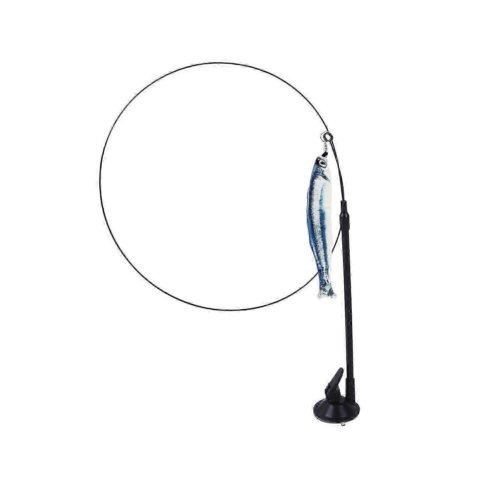 Interactive Cat Toys Handheld Kitten Exercise Teaser for Indoor Play and Chasing Activities