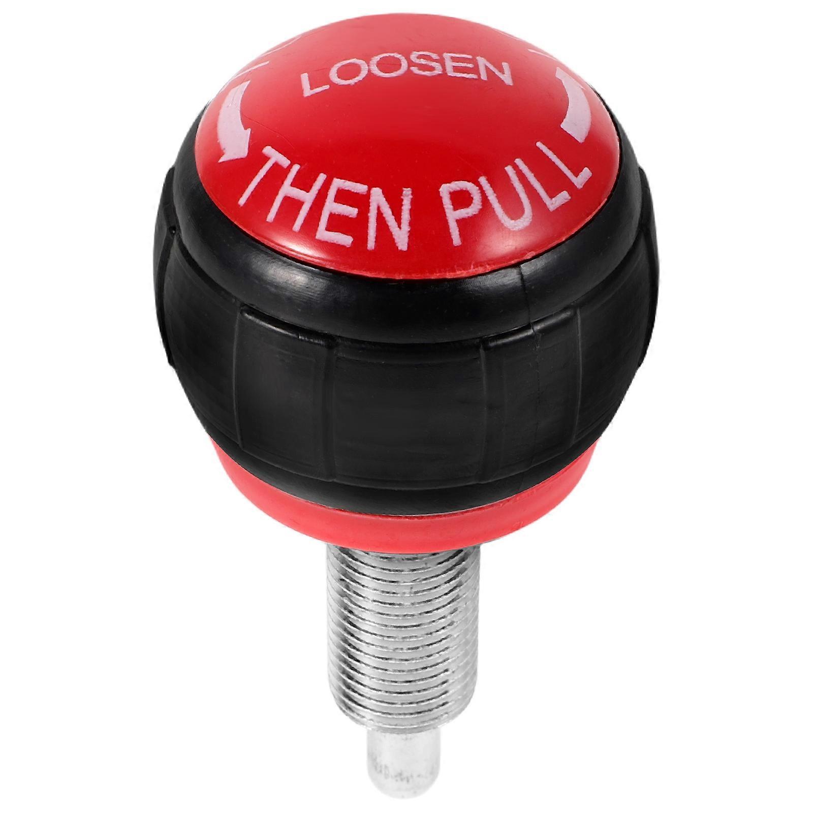 Adjustable Spring Loaded Pull Pin Knob for Exercise Bikes – Ergonomic Ball Handle Locking Mechanism, Replacement Part for Fitness Equipment