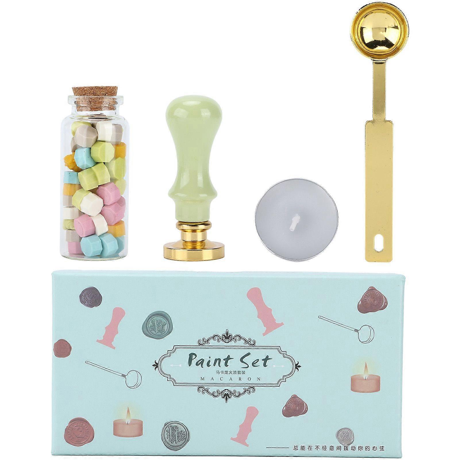 2025 Latest Model  Wax Seal Stamp Kit Clear Pattern Durable DIY Classic