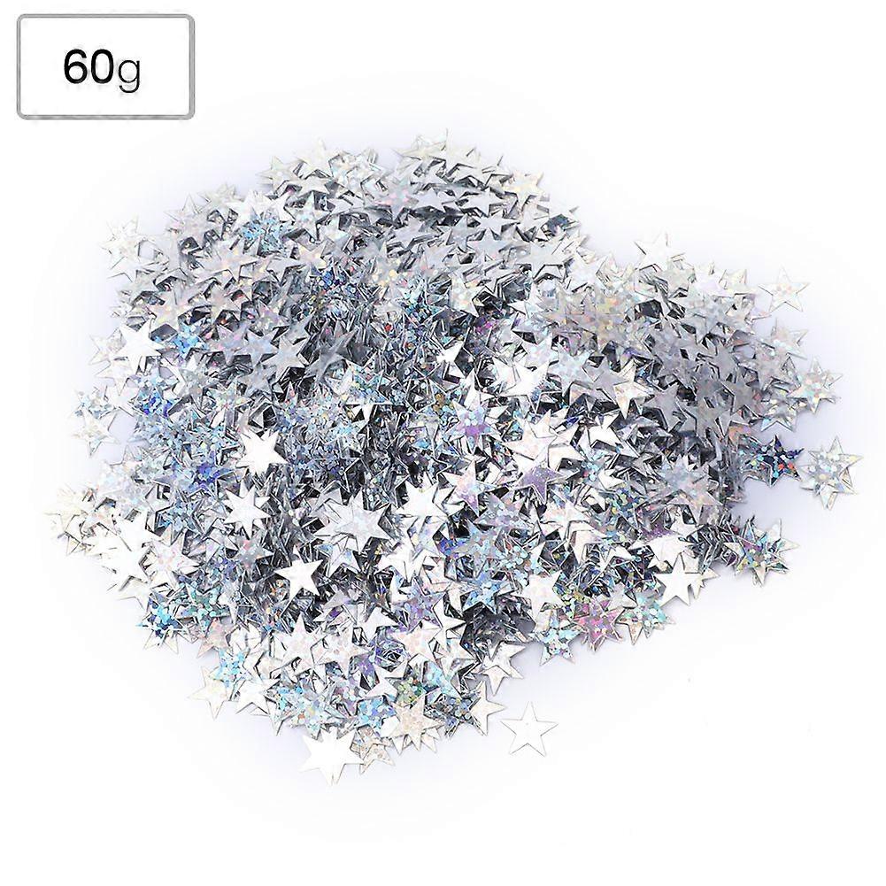 2025 Último modelo 4000pcs 10mm PVC Star Table Confetti Sprinkles para