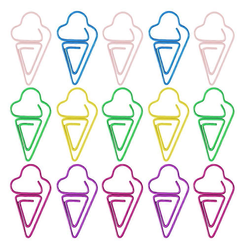 Practical Office Accessories, Ice Cream Bookmarks for Document Organization