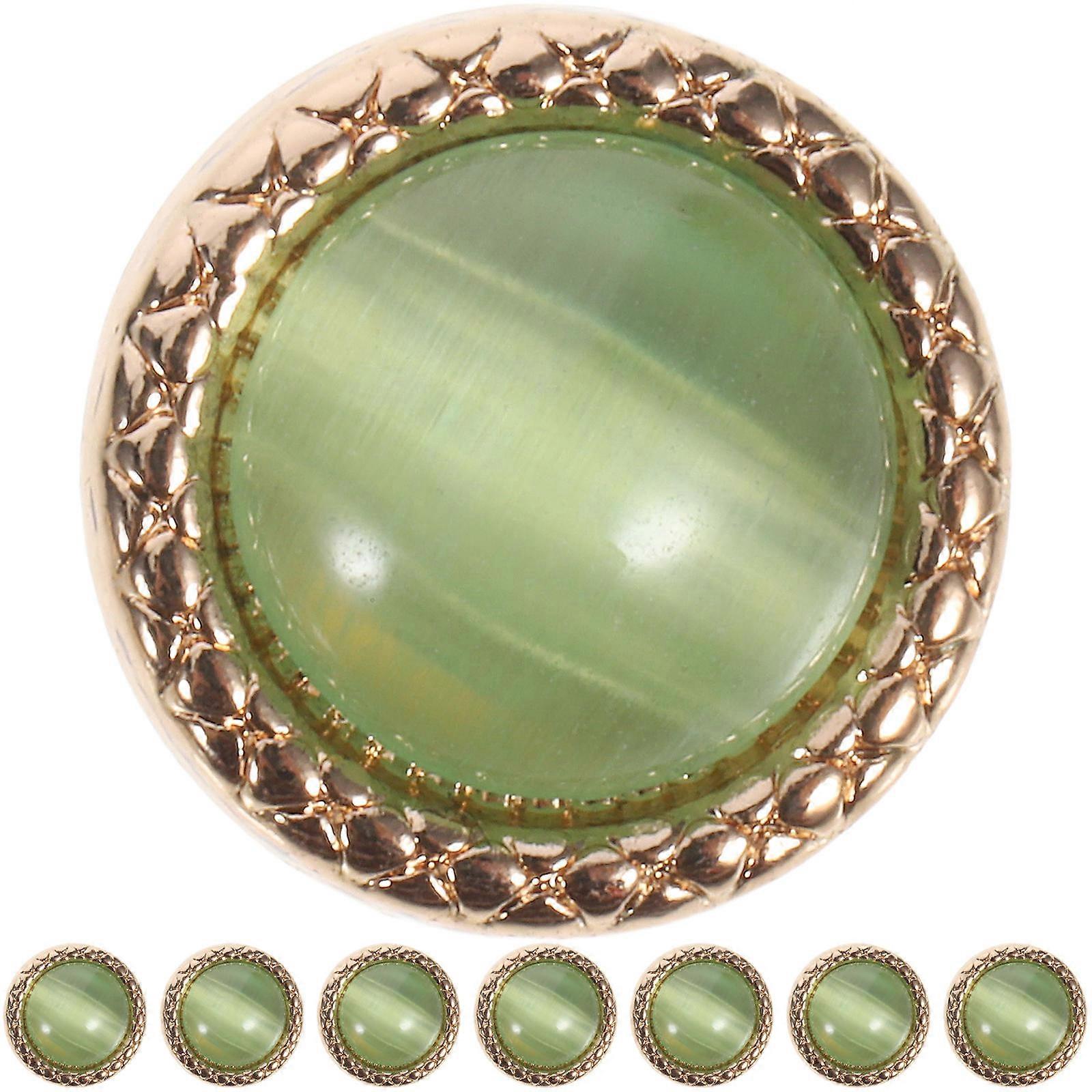 Button Decors Vintage Sewing Buttons For Sweaters 1.10X1.10X0.60cm Metal Material 20Set