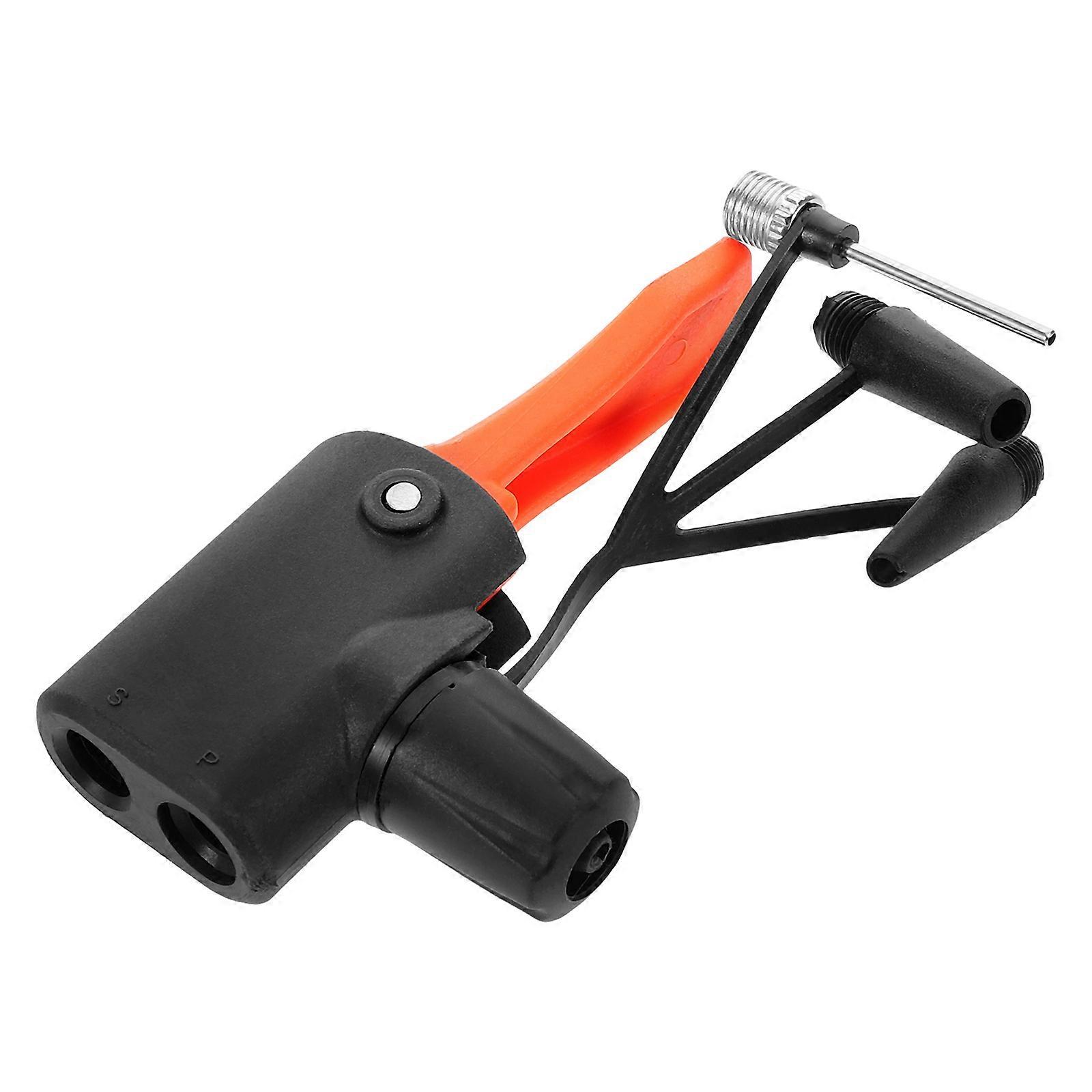 Pump Nozzle Air Pump Replacement Nozzles For Bicycle Indoor Use Black 1Set