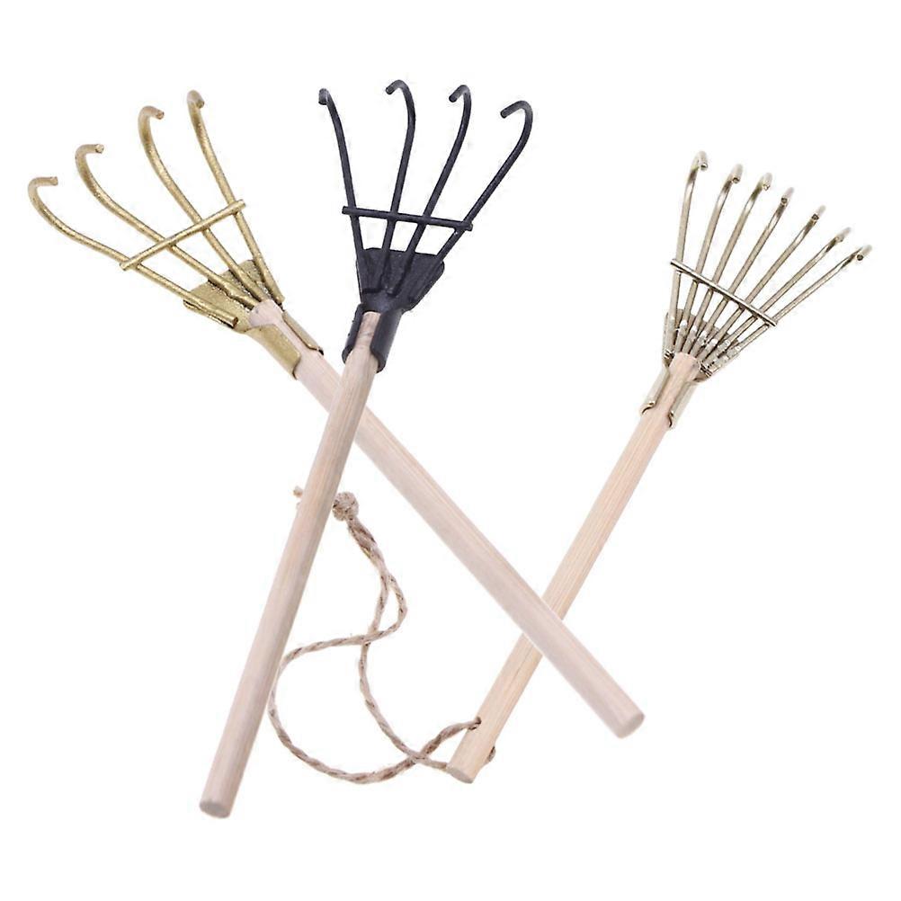 Small Fragrance Ashes Rakes Incense Ashes Rakes Home Decoration Assorted Color 14.50X3.50X1.50CM DIY Tool 3Pcs
