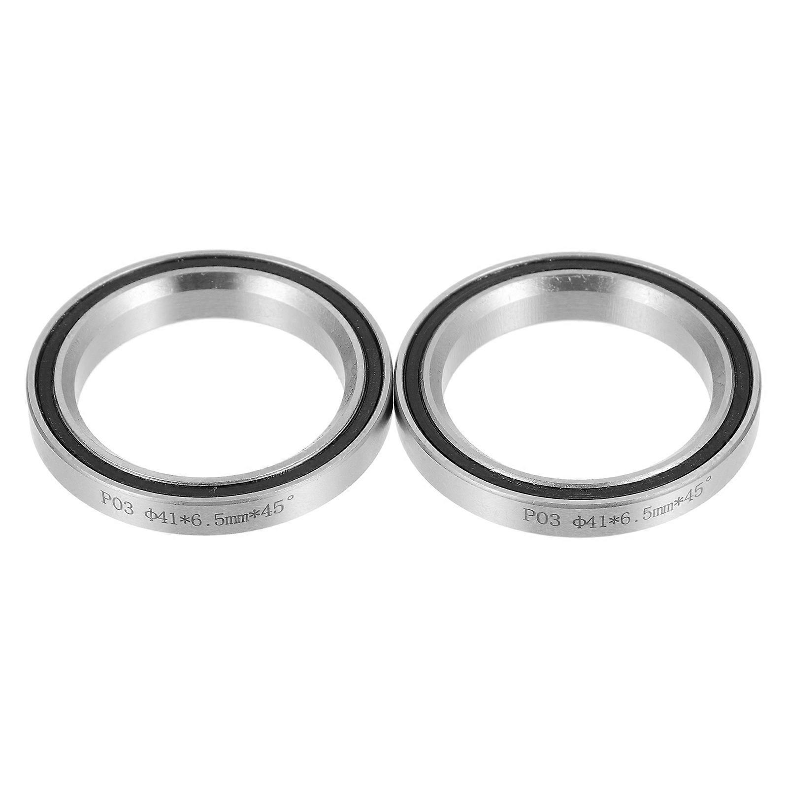 Bike Bearings with Sealed Ring for Smooth Rotation and Durability 2pcs