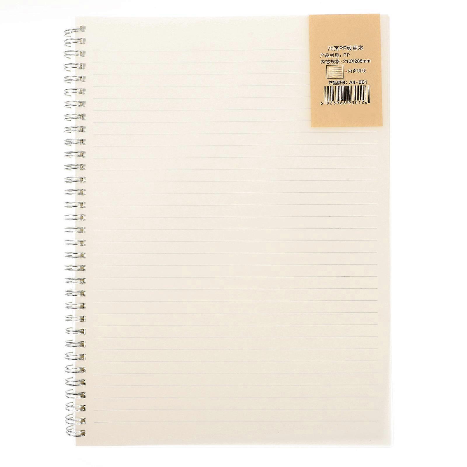 Students Notepad 1Pcs Beige Paper Cover Protection for Home Use Office Notepad