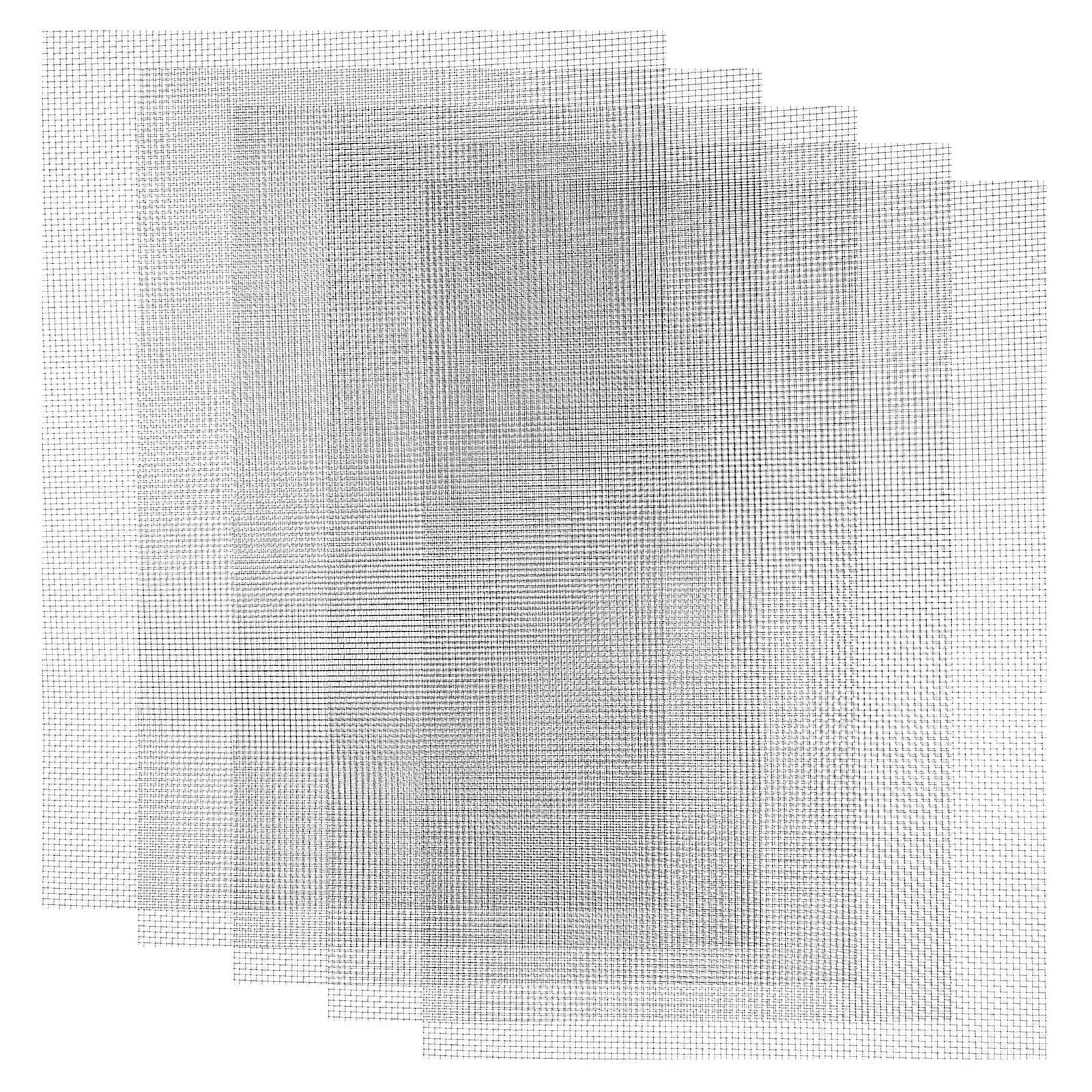 Stainless Steel Woven Mesh Screen Window Mesh Replacement Outdoor Use Cages Windows 5 Sheets