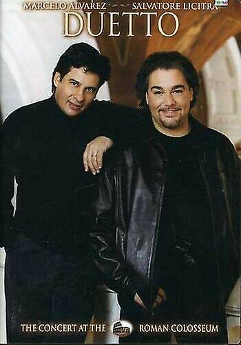 حفل دويتو في الكولوسيوم الروماني [ دي في دي - المنطقة 1