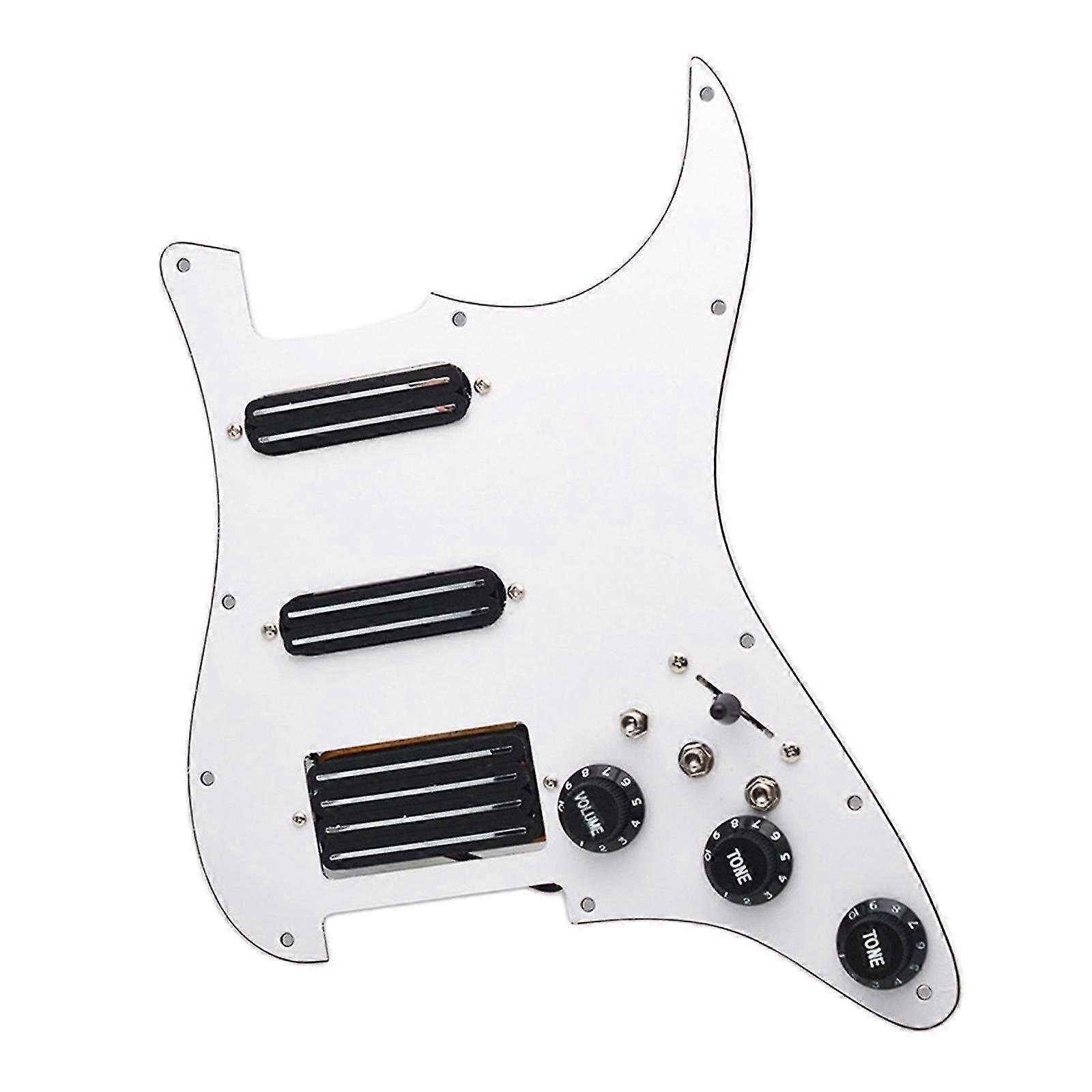 Loaded Electric Guitar Pickguard Circuit Assembly for Guitar Replacement